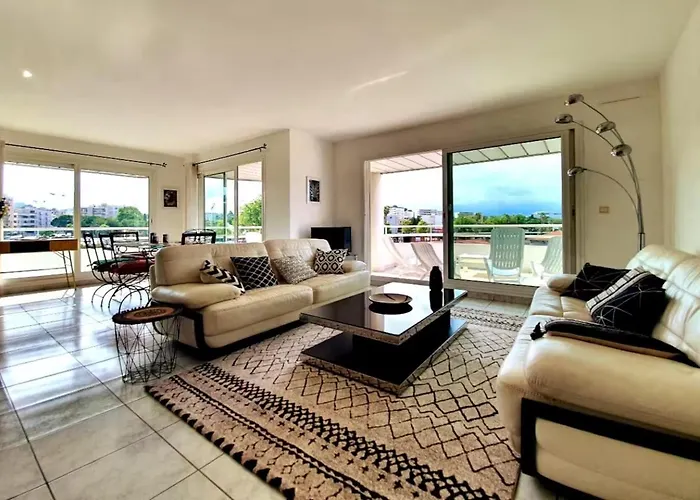 Le Soleau Mediterraneen - Proche Port Avec Parking 公寓 昂蒂布