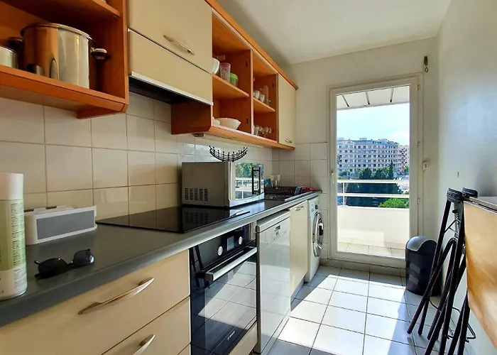 公寓 Le Soleau Mediterraneen - Proche Port Avec Parking *